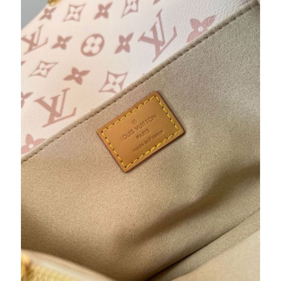 Replica Louis Vuitton Pochette Metis East West Bag In Monogram Dune Canvas M46914 Fake Replica Louis Vuitton Pochette Metis East West Bag In Monogram Dune Canvas M46914 Fake