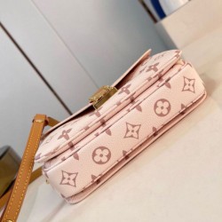 Replica Louis Vuitton Pochette Metis East West Bag In Monogram Dune Canvas M46914 Fake