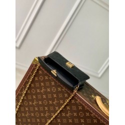 Replica Louis Vuitton Metis Wallet On Chain in Monogram Empreinte Leather M82637 Fake