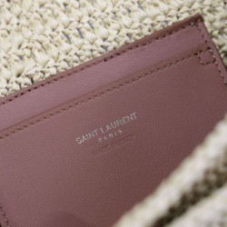 Replica Saint Laurent Niki Mini Bag in Natural Raffia Clone