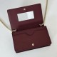 Replica Gucci GG Marmont wallet on chain 497985 Red Fake
