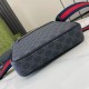 Replica Gucci GG Monogram small Men messenger bag 792082 Black Fake