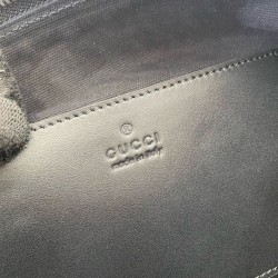 Replica Gucci GG Monogram small Men messenger bag 792082 Black Fake