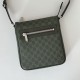 Replica Gucci GG Monogram small Men messenger bag 792082 Green Fake