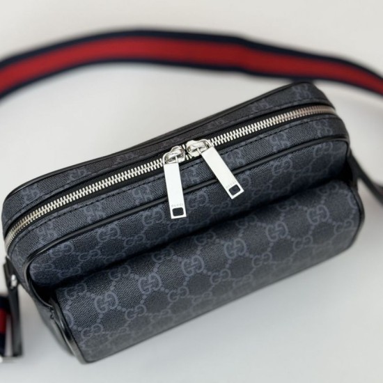 Replica Gucci GG Black Small crossbody bag 795479 Fake