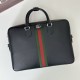 Replica Gucci Ophidia Large Men Briefcase 834461 Black Fake