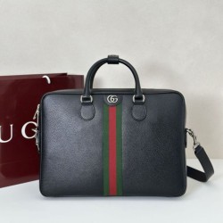 Replica Gucci Ophidia Large Men Briefcase 834461 Black Fake