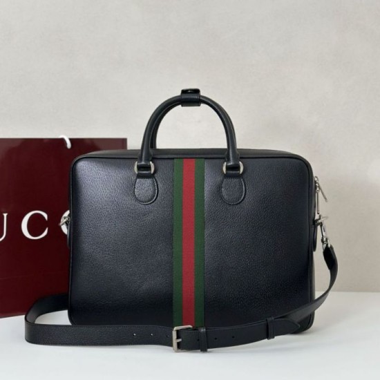 Replica Gucci Ophidia Large Men Briefcase 834461 Black Fake