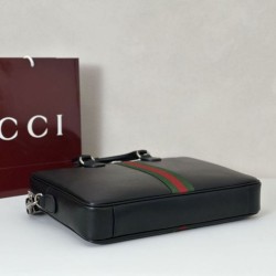 Replica Gucci Ophidia Large Men Briefcase 834461 Black Fake