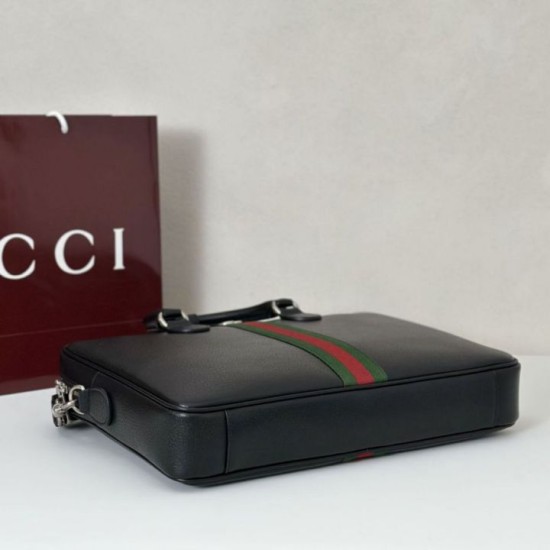 Replica Gucci Ophidia Large Men Briefcase 834461 Black Fake