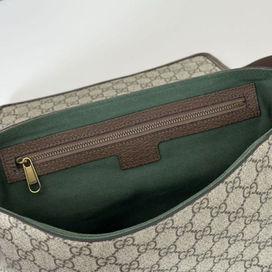 Replica Gucci Ophidia medium Men Messenger bag 834467 Brown Fake