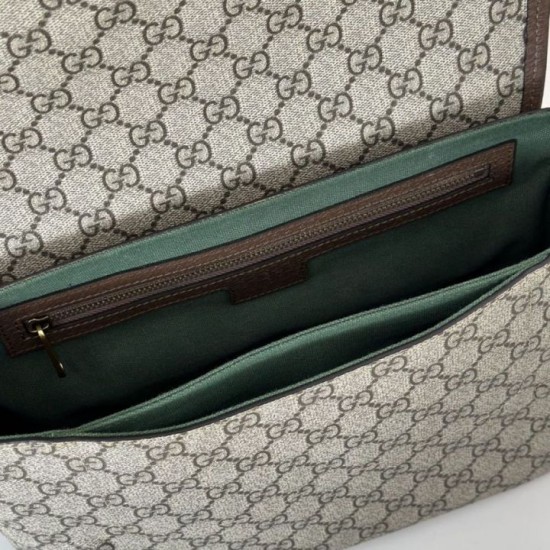 Replica Gucci Ophidia medium Men Messenger bag 834467 Brown Fake