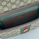 Replica Gucci Ophidia small top handle bag 836843 Brown Fake
