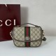 Replica Gucci Ophidia small top handle bag 836843 Brown Fake