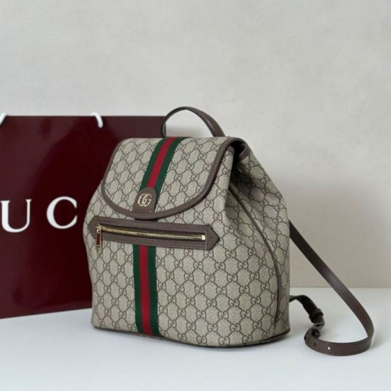 Replica Gucci Ophidia Medium Women backpack 836855 Brown Fake