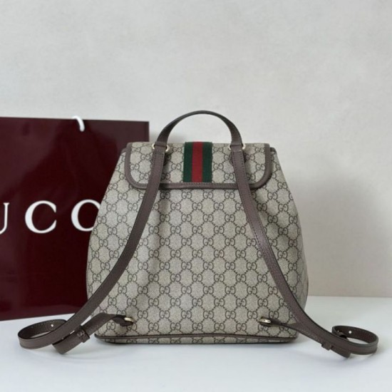 Replica Gucci Ophidia Medium Women backpack 836855 Brown Fake