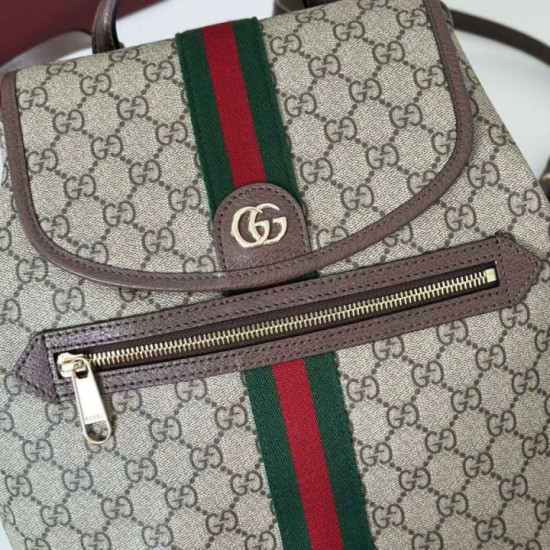 Replica Gucci Ophidia Medium Women backpack 836855 Brown Fake