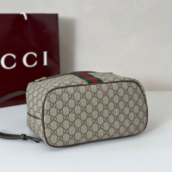 Replica Gucci Ophidia Medium Women backpack 836855 Brown Fake