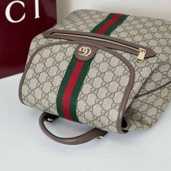 Replica Gucci Ophidia Medium Women backpack 836855 Brown Fake