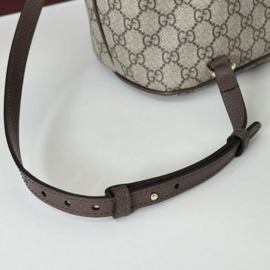 Replica Gucci Ophidia Medium Women backpack 836855 Brown Fake