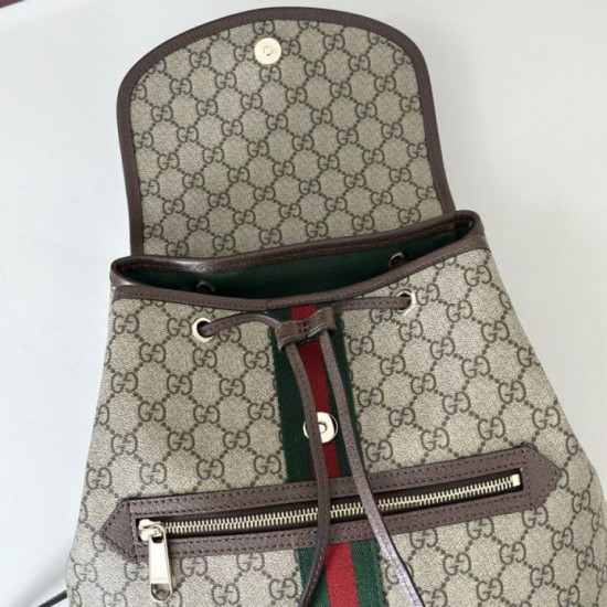 Replica Gucci Ophidia Medium Women backpack 836855 Brown Fake