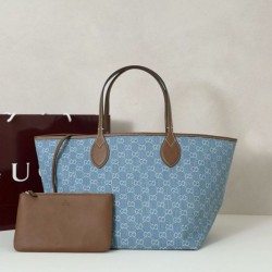 Replica Gucci Totissima large tote bag 837190 Blue Fake