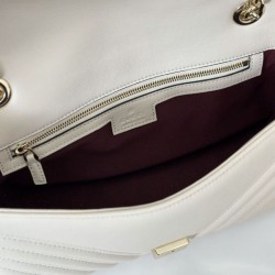 Replica Gucci GG Marmont medium shoulder bag 837267 Beige Fake