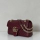 Replica Gucci GG Marmont medium shoulder bag 837267 Red Fake