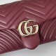 Replica Gucci GG Marmont medium shoulder bag 837267 Red Fake