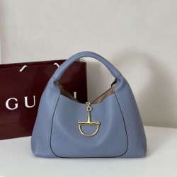 Replica Gucci Softbit Medium/maxi shoulder bag 837467 Blue Fake
