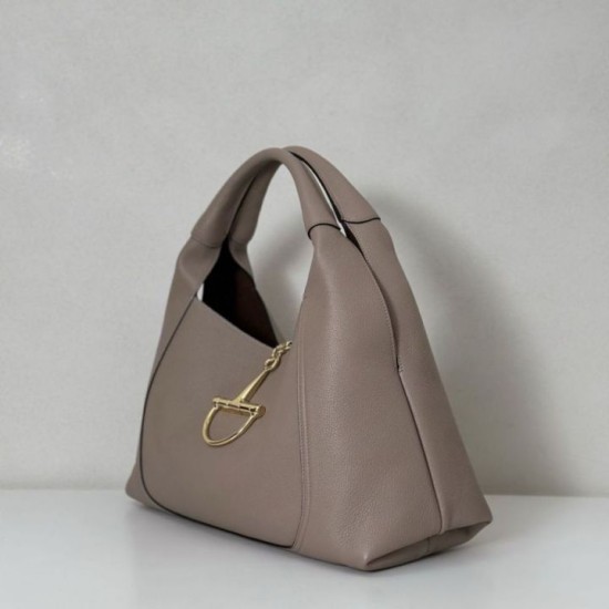 Replica Gucci Softbit Medium/maxi shoulder bag 837467 Gray Fake