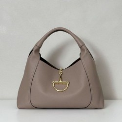 Replica Gucci Softbit Medium/maxi shoulder bag 837467 Gray Fake