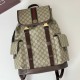 Replica Gucci Ophidia large Men backpack 839110 Brown Fake