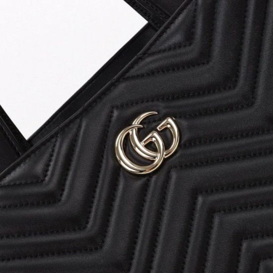 Replica Gucci Betty medium tote /bucket bag 847387 Black Fake