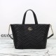 Replica Gucci Betty medium tote /bucket bag 847387 Black Fake