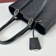 Replica Gucci GG Emblem medium tote bag  847456 Black Fake