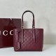 Replica Gucci GG Emblem medium tote bag  847456 Red Fake