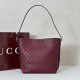 Replica Gucci GG Emblem small shoulder bag 848881 Red Fake