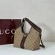 Replica Gucci Giglio small tote bag 860845 Brown Fake