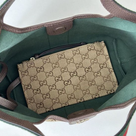 Replica Gucci Giglio small tote bag 860845 Brown Fake
