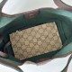 Replica Gucci Giglio small tote bag 860845 Brown Fake