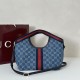Replica Gucci Giglio small tote bag 860845 Blue Fake