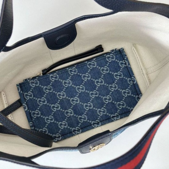 Replica Gucci Giglio small tote bag 860845 Blue Fake