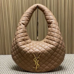 Replica YSL Saint Laurent Icare hobo Bag nappa pink Fake