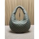 Replica YSL Saint Laurent Icare hobo Bag nappa gray/Green Fake