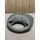Replica YSL Saint Laurent Icare hobo Bag nappa gray/Green Fake