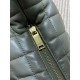 Replica YSL Saint Laurent Icare hobo Bag nappa gray/Green Fake
