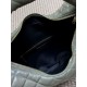 Replica YSL Saint Laurent Icare hobo Bag nappa gray/Green Fake
