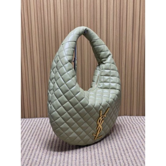 Replica YSL Saint Laurent Icare hobo Bag nappa Green Fake