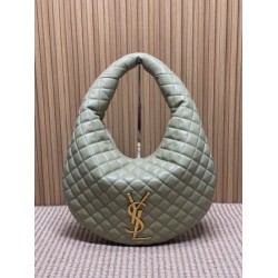 Replica YSL Saint Laurent Icare hobo Bag nappa Green Fake
